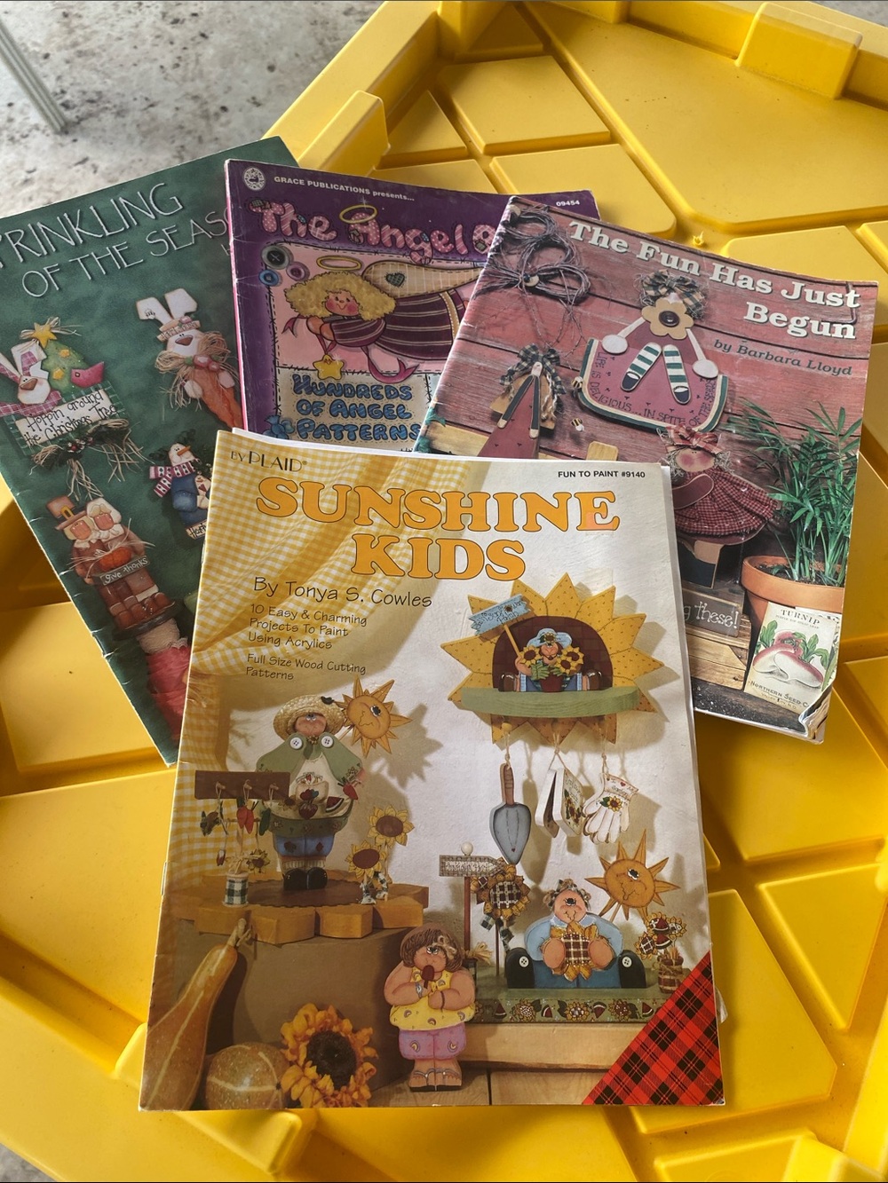 Paint books with pattern